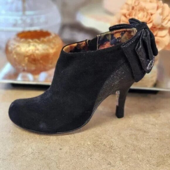 Irregular Choice Suede Ankle Boot - Picture 1 of 7